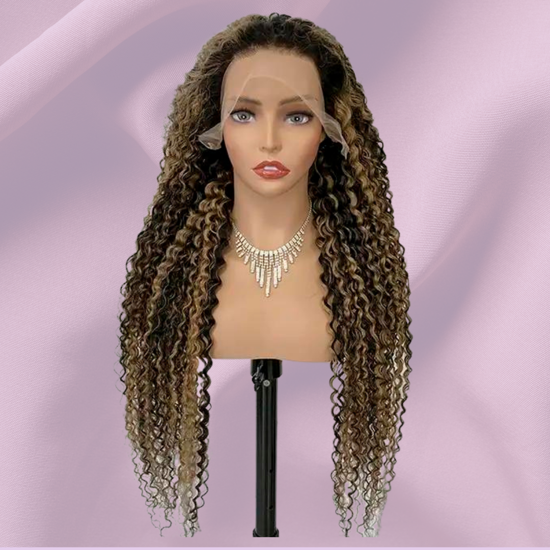 Bohemian Curly Highlight Wig