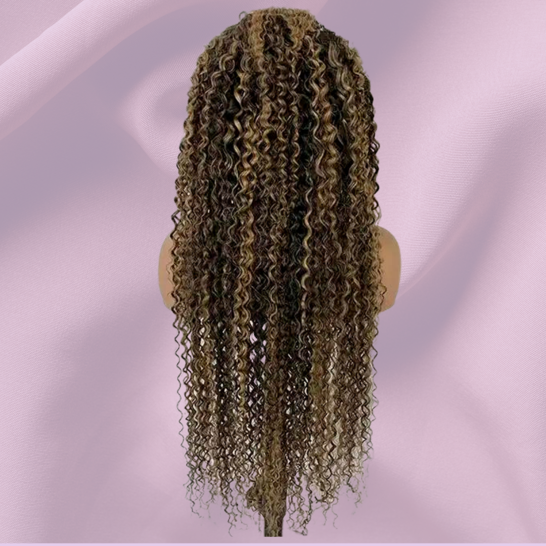 Bohemian Curly Highlight Wig